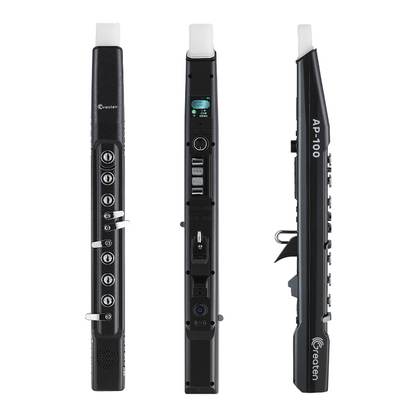 AP100 Pro Electronic Wind Instrument, Synthesizer, 80 Sounds, Voice Control, Bluetooth, 5 Octaves, Electric Saxophone