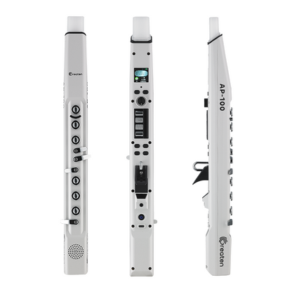 AP100 Pro Electronic Wind Instrument, Synthesizer, 80 Sounds, Voice Control, Bluetooth, 5 Octaves, Electric Saxophone