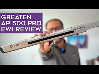 AP500 Pro Electronic Wind Instrument, Synthesizer, 120 Sounds, Voice Control, Bluetooth, 8 Octaves, Breath Curve Adjustable, Electric Saxophone