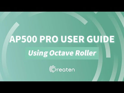 AP500 Pro Electronic Wind Instrument, Synthesizer, 120 Sounds, Voice Control, Bluetooth, 8 Octaves, Breath Curve Adjustable, Electric Saxophone